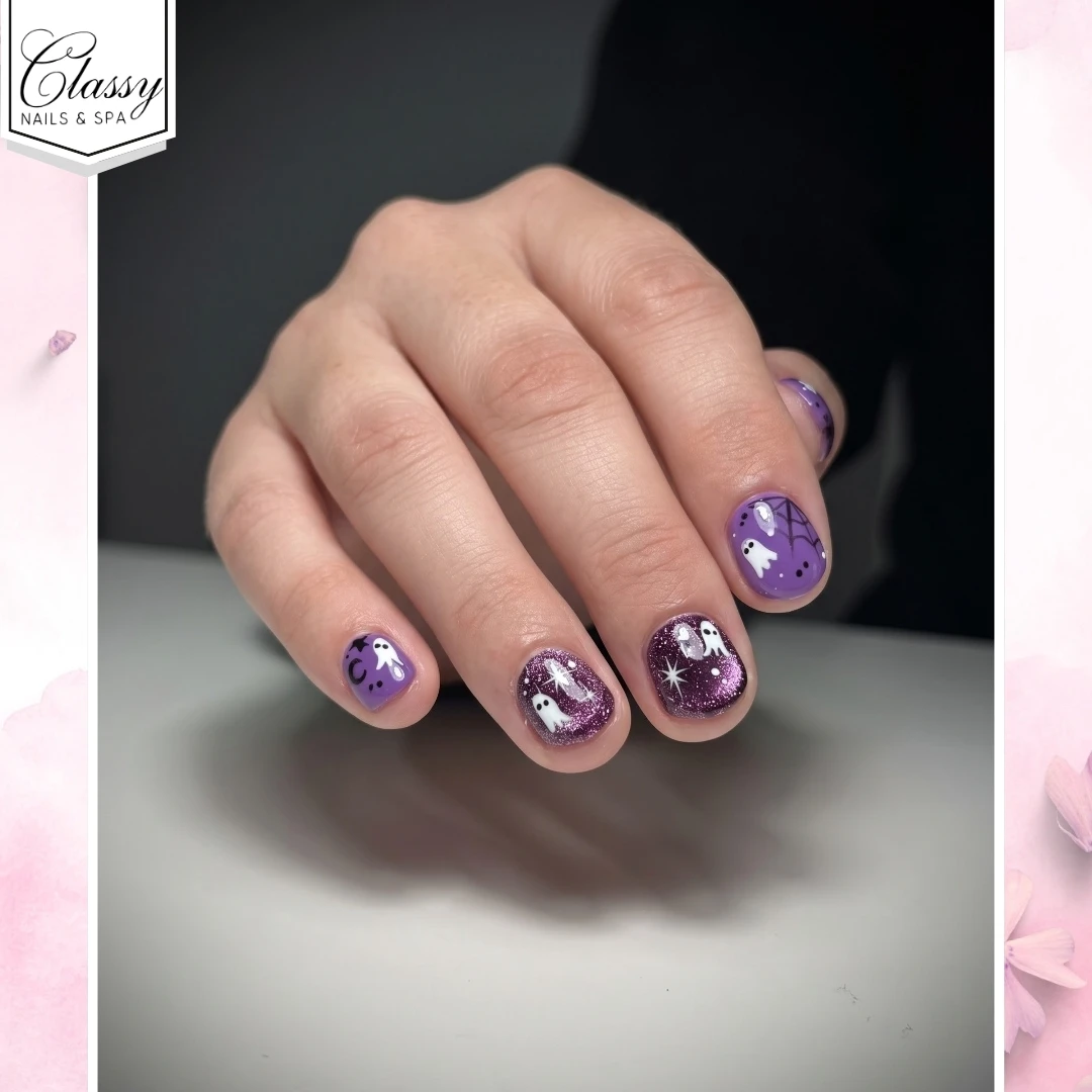 Ladies nails art